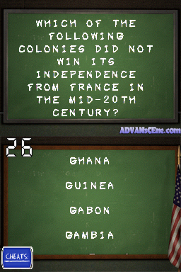 Are You Smarter Than A 5th Grader? Make the Grade screenshot 3 for Nintendo DS
